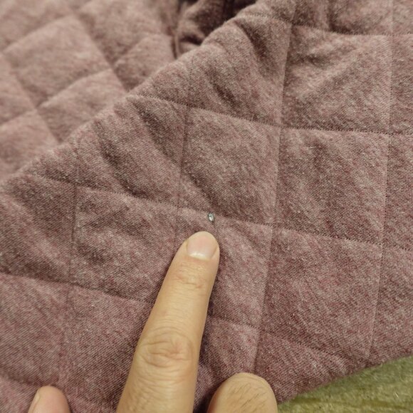 Marmot Quilted Snap Pullover Women’s Medium Rose Heather Outdoor Cozy Layer - Picture 3 of 11